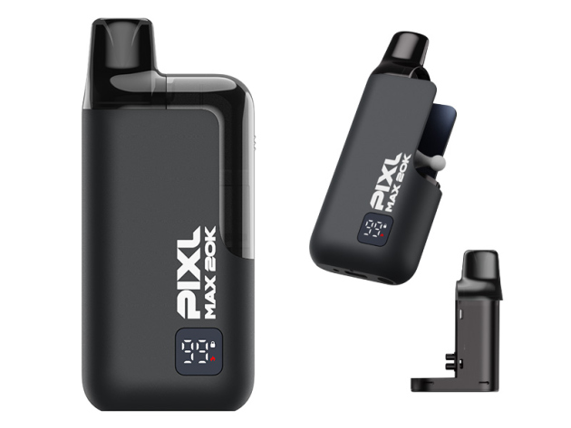PIXL MAX 20K  - Device  Kit - Basalt Black (schwarz)  - 20.000 Züge
