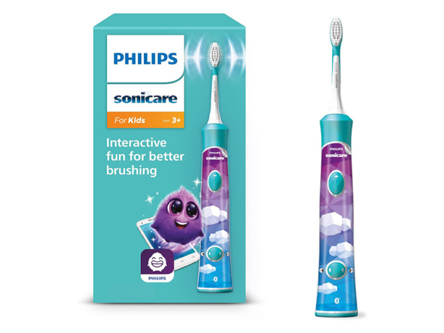 Philips Sonicare for Kids; elektr. Schallazahnbürste mit App; türkis - Modell HX6322/04; UVP: 59,99 Euro