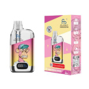 RandM Tornado - BOX POD 12000;  Yellow Pink