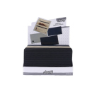 Tabakbeutel "Grooved"; 3-fach sortiert, 12er...