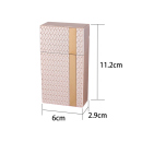 Zigarettenboxen "TEAR DROPS", für 20 Zig./100mm, 12er Display