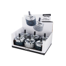 Aschenbecher "STRASS", 2-fach sortiert;...