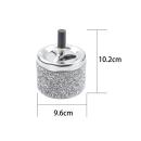 Aschenbecher "STRASS", 2-fach sortiert; 6er Display