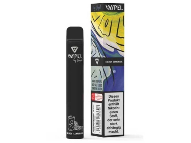 Vaypel Thai - Vape - Energy Lemonade (Energy, Limonade) - 20mg Nikotin - ca. 600 Züge