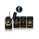 Sturmfeuerzeuge "Gold Cannabis"...