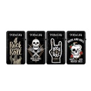 Sturmfeuerzeuge "Rock N Roll" Jet-Flame, 4-fach sortiert, 20er Display