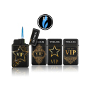 Sturmfeuerzeuge "VIP" Jet-Flame, 4-fach...