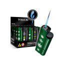 Sturmfeuerzeuge "Weed Needed" Jet-Flame, 5-fach...