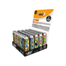 BIC Maxi J26 "Birds" Reibrad Feuerzeuge, 50er...