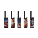 Stabfeuerzeug "XMAS VILLAGE"; 5-fach...