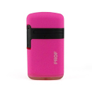 Sturmfeuerzeuge "Neon" Blaue Doppelflamme 20er , ca. 7 x 4 cm