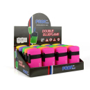 Sturmfeuerzeuge "Neon" Blaue Doppelflamme 20er , ca. 7 x 4 cm