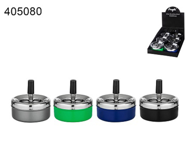 Drehaschenbecher "Angelo" 6er Display