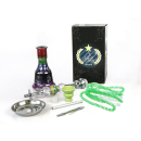 Shisha "Dana" Grün, 56 cm, 2 Schläuche
