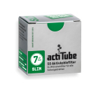 actiTube Slim Aktivkohlefilter 7mm 50er Pack
