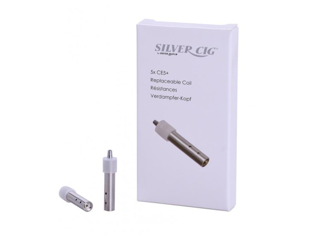 Silver Cig Verdampferkerne CE5+, 5er Set
