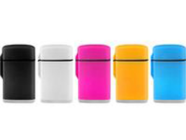 Sturmfeuerzeuge "Rubber" Bunt, Jet-Flamme, 20er Display