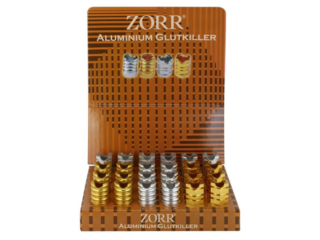 Glutkiller "Aluminium" offen 24er Display