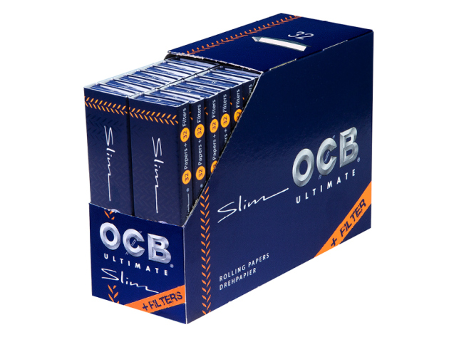 OCB KS Ultimate Slim 32 Hefte je 32 Blatt + Tips