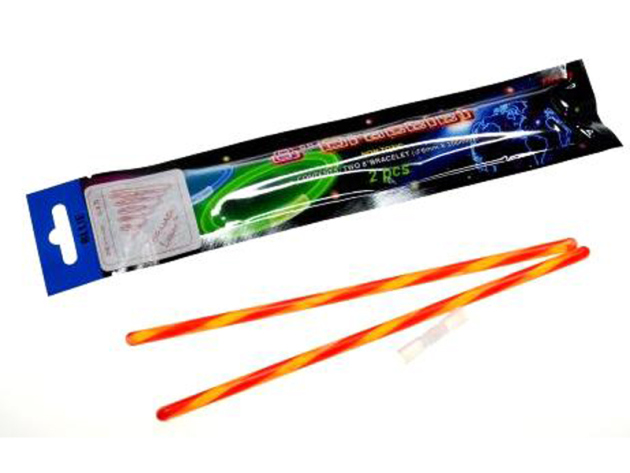 Tornado Knicklicht, 20cm, 4-fach sortiert, 24 Beutel