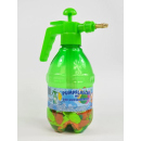 Pumping Bottle with 300 Waterbombs, 18,5x12x29 cm, Green