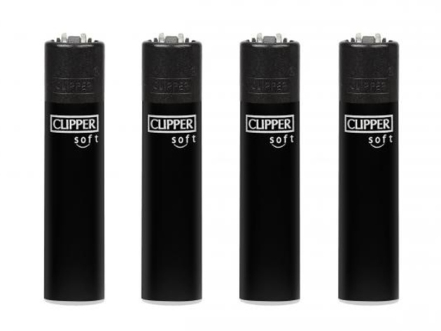 Clipper Large "UNI" SOFT TOUCH ALL BLACK, 48er Display