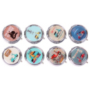 Taschenascher "Riding" 1,5 x 5 cm, 12er Display