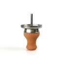 Kaminaufsatz "Metall" mit Tonkopf (H 8...