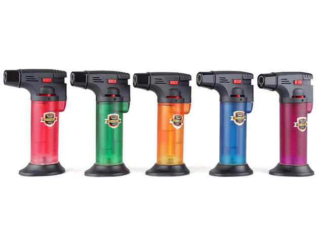 Storm Lighters "Drill" with Laser Flame 10p Display, ca. 11 x 6,5 cm