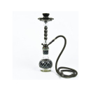 Shisha "Ibrim" Schwarz, 47 cm, 1 Schlauch